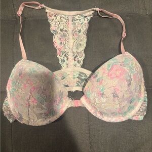 Candie's Multicolor Floral Lace Bra